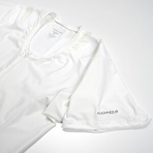 AlignMed Posture Correcting Shirt‎ Full Zipper Men's XXL Performance Stretch 2XL